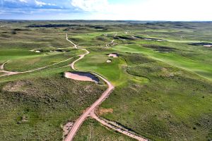 Sand Hills 6th Aerial